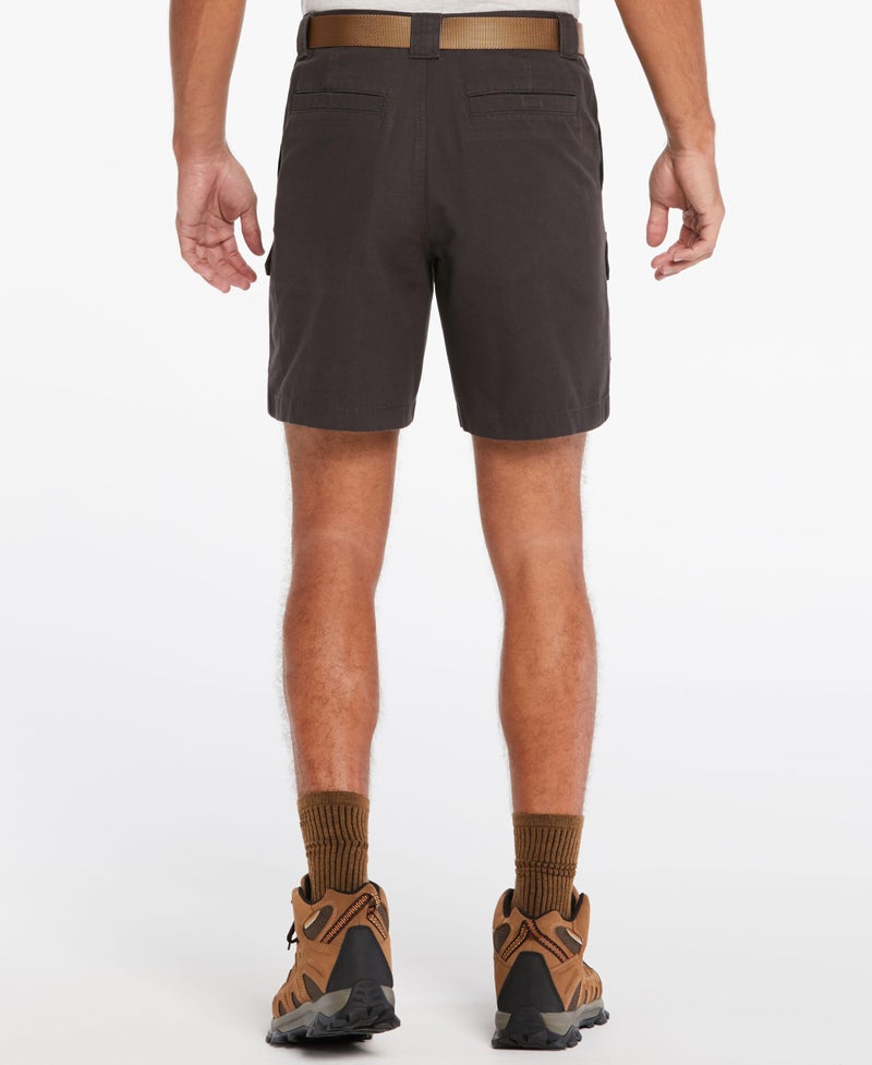 Savane Men's Hiking Cotton Cargo Shorts with Tech Pocket (Available in Big and Tall), Dark Grey, 40 - Image 2